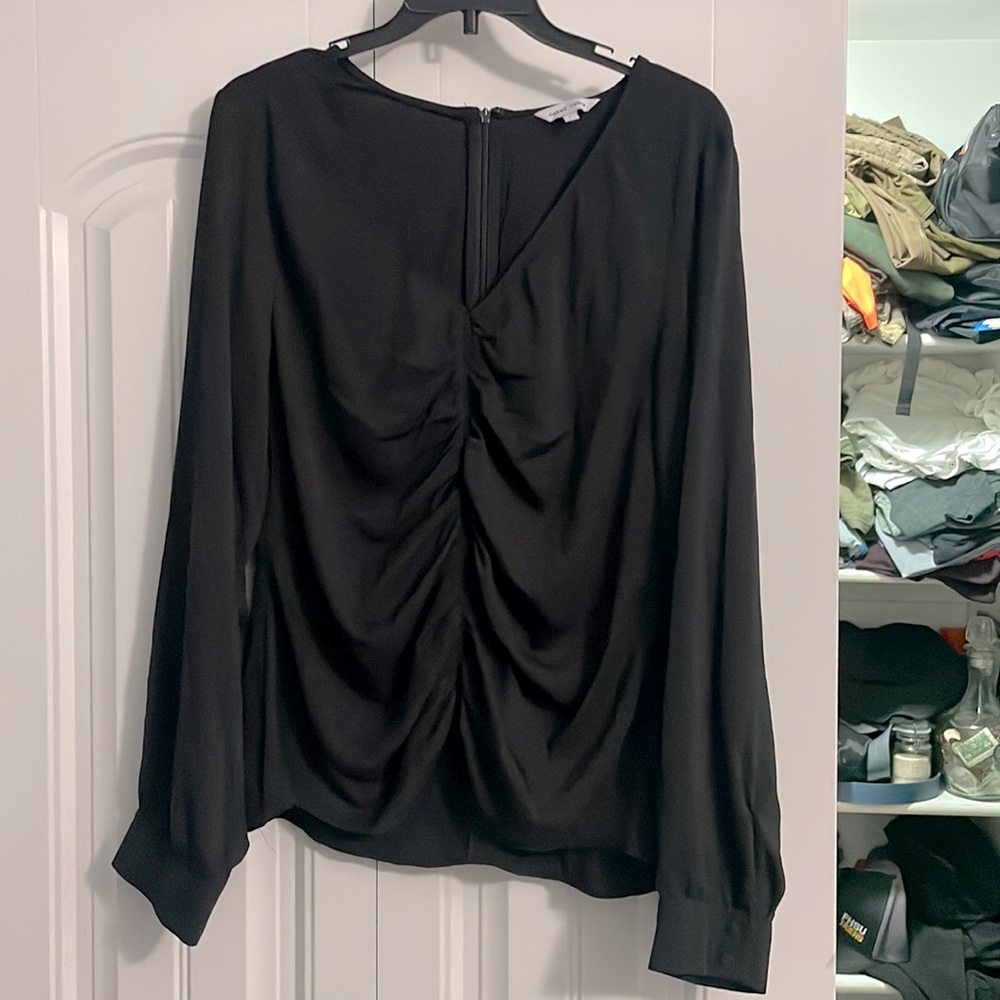 Black blouse from local boutique!